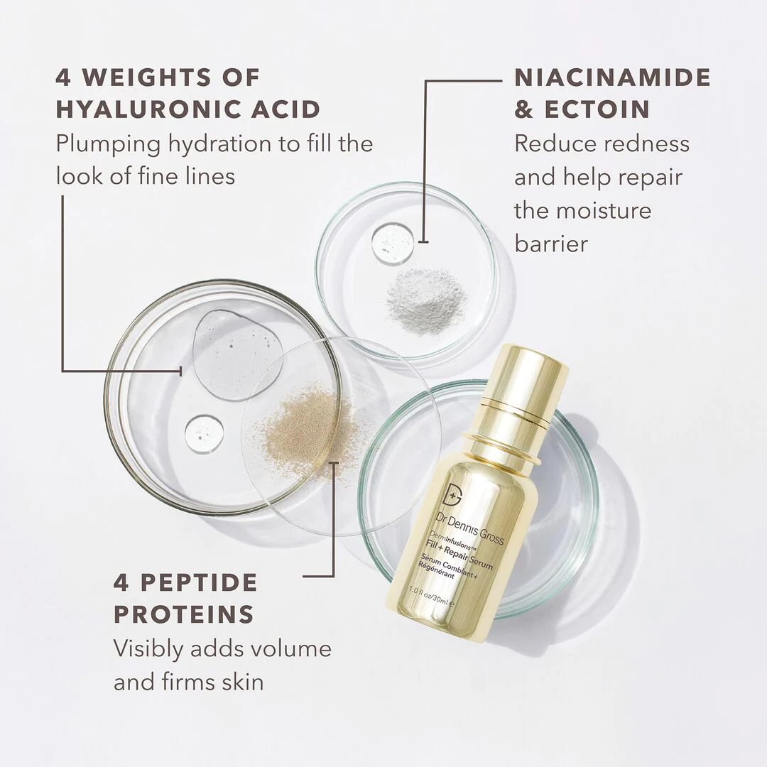 Dr Dennis Gross DermInfusion Fill + Repair Serum - Bilde 6